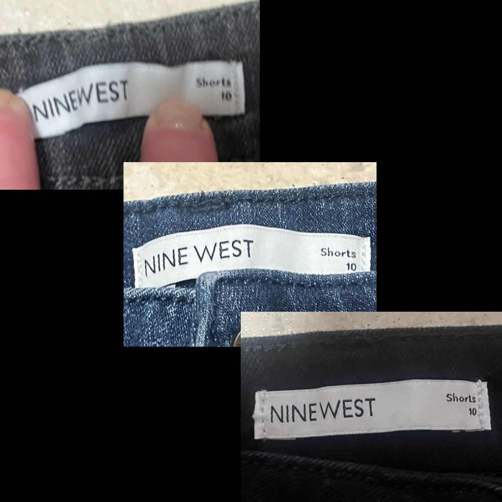 Nine West Women's Denim Jean Shorts Bundle - Picture 10 of 12